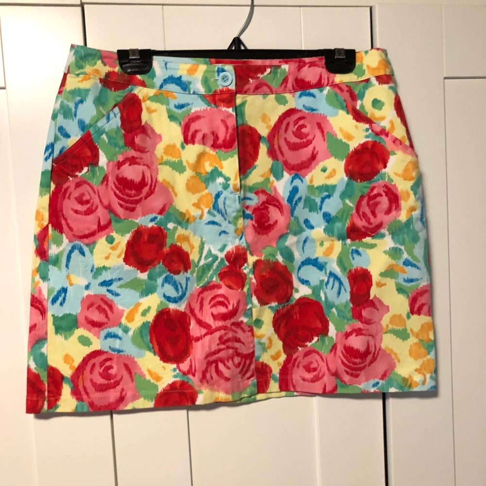 Talbots Floral Skirt